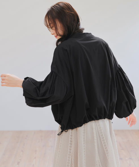【アウトレット】バルーン袖ストレッチジャケット