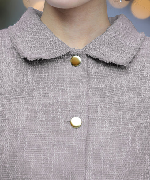 【アウトレット】ツイードジャケット