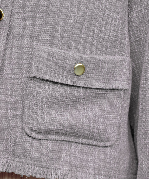 【アウトレット】ツイードジャケット