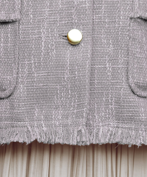 【アウトレット】ツイードジャケット