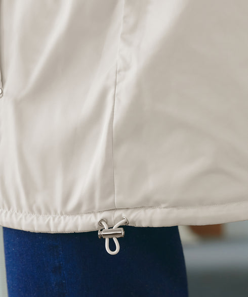 【リバーシブル】表裏2WAYベロアキルティングブルゾン