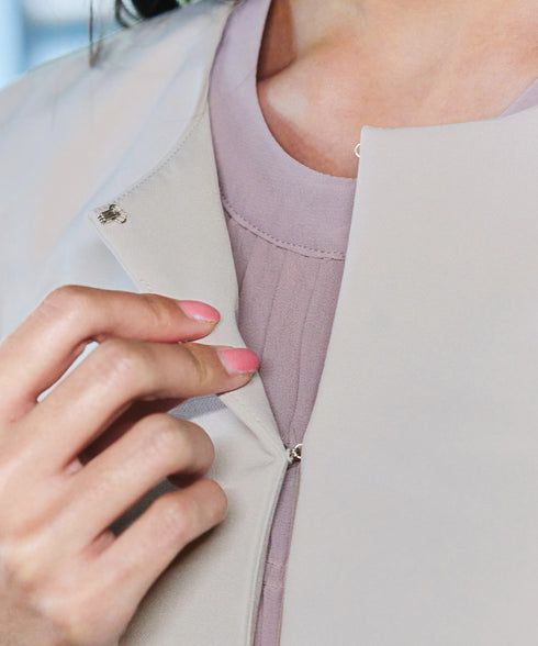 【ダブルクロス】ノーカラージャケット