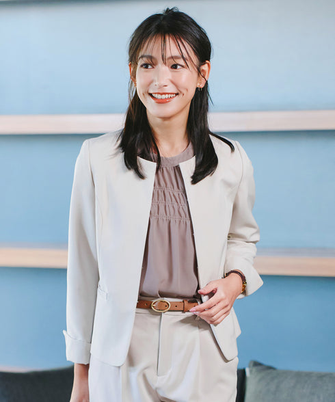 【ダブルクロス】ノーカラージャケット