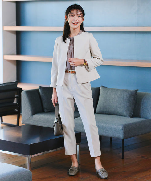 【ダブルクロス】ノーカラージャケット