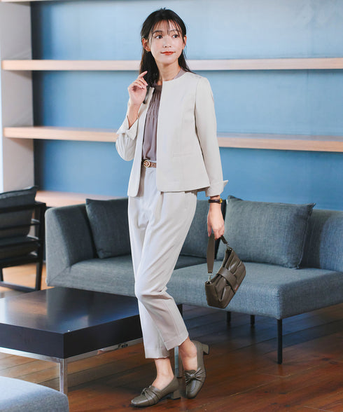 【ダブルクロス】ノーカラージャケット