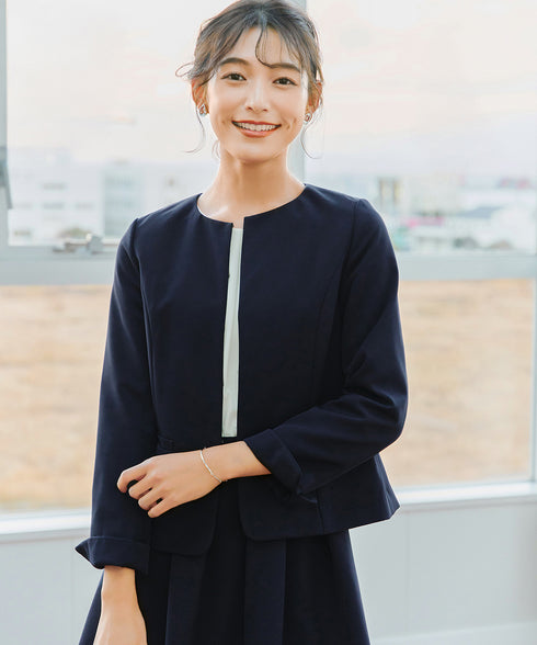 【ダブルクロス】ノーカラージャケット