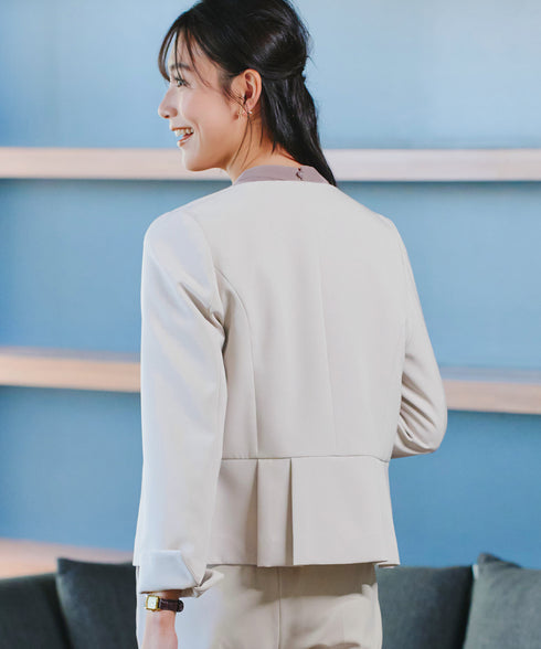 【ダブルクロス】ノーカラージャケット