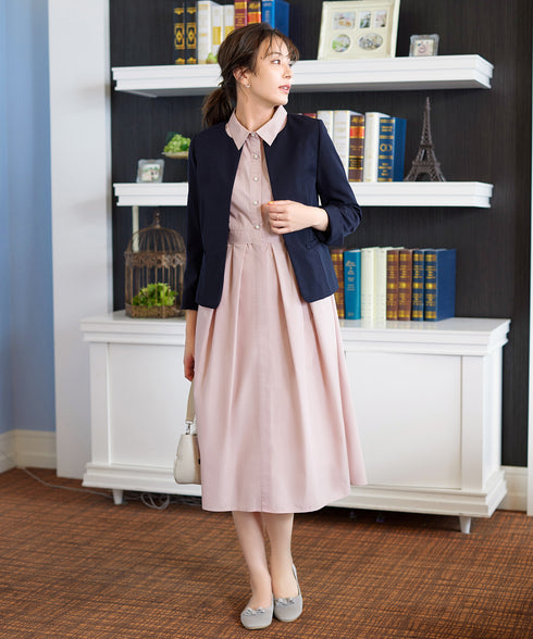 【ダブルクロス】ノーカラージャケット