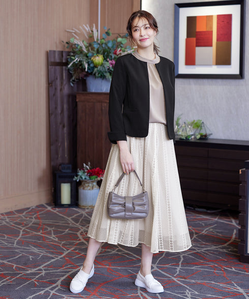 【ダブルクロス】ノーカラージャケット