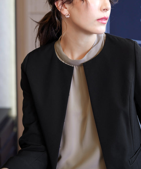 【ダブルクロス】ノーカラージャケット