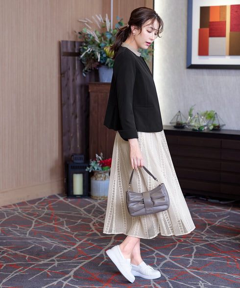 【ダブルクロス】ノーカラージャケット