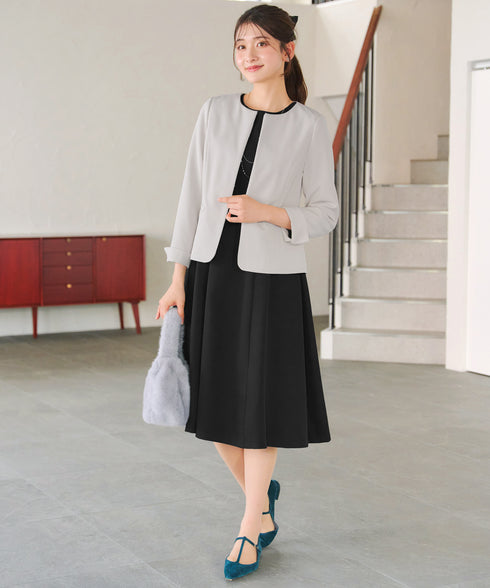 【ダブルクロス】ノーカラージャケット