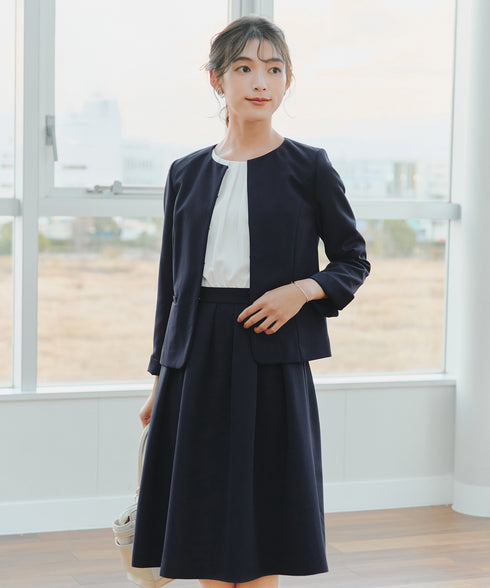 【ダブルクロス】ノーカラージャケット