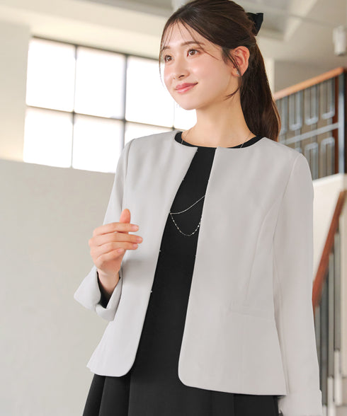 【ダブルクロス】ノーカラージャケット