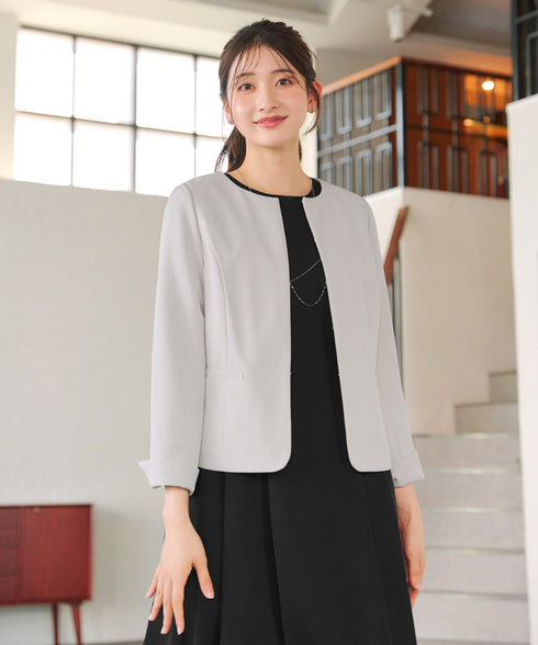 【ダブルクロス】ノーカラージャケット