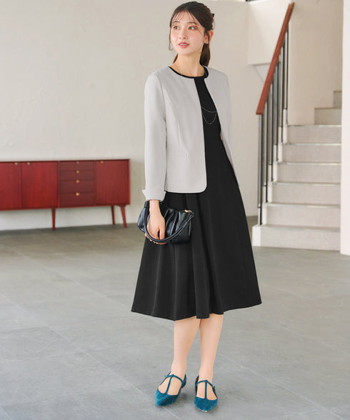 【ダブルクロス】ノーカラージャケット