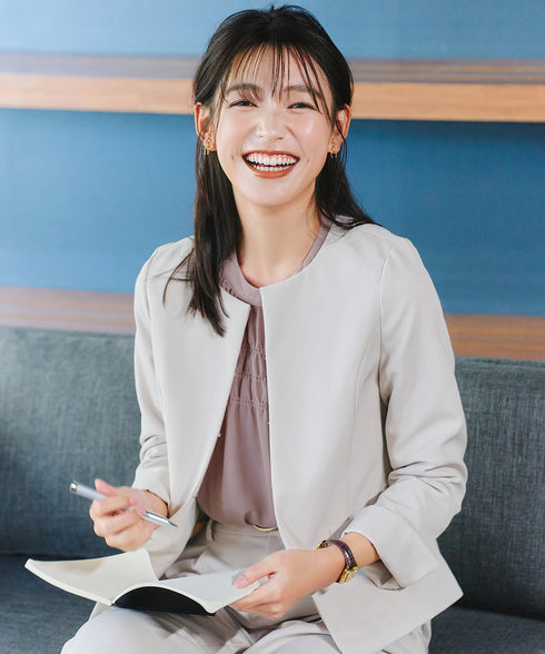 【ダブルクロス】ノーカラージャケット