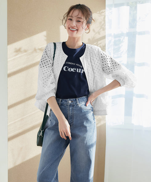 【アウトレット】シンプルロゴプリントTシャツ