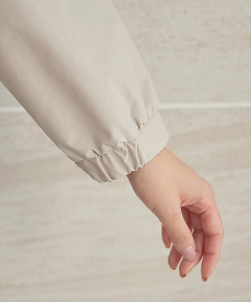 チュールフリルタックブルゾン