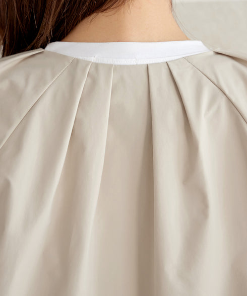 チュールフリルタックブルゾン