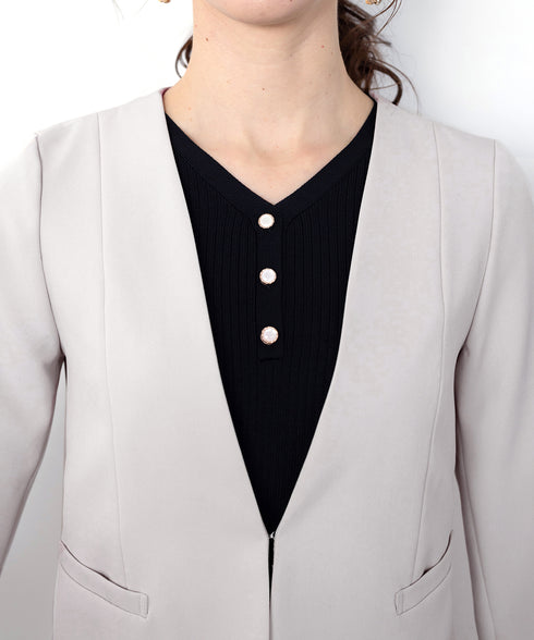 【ダブルクロス】 カラーレスジャケット