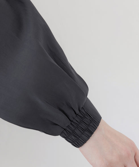 【アウトレット】パフスリーブシアーブルゾン