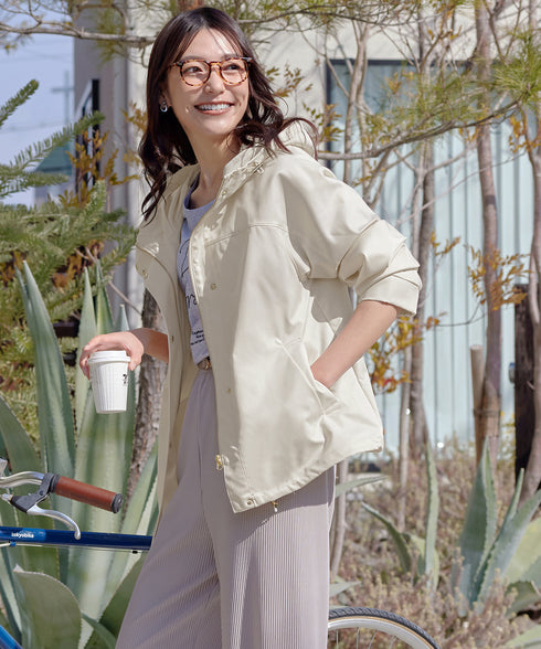 【テフロン加工/撥水/花粉ガード】マウンテンパーカー