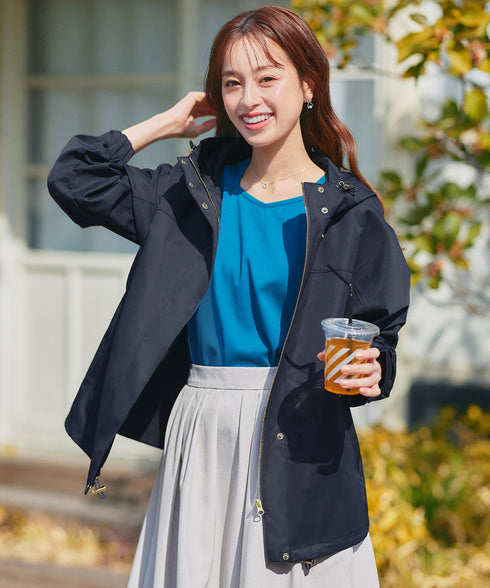 【テフロン加工/撥水/花粉ガード】マウンテンパーカー