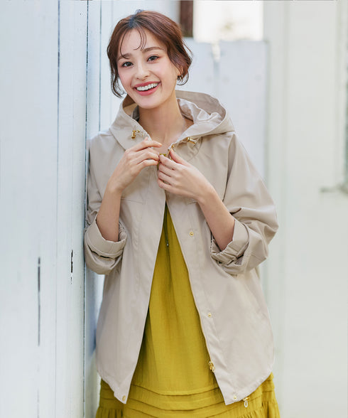 【テフロン加工/撥水/花粉ガード】マウンテンパーカー