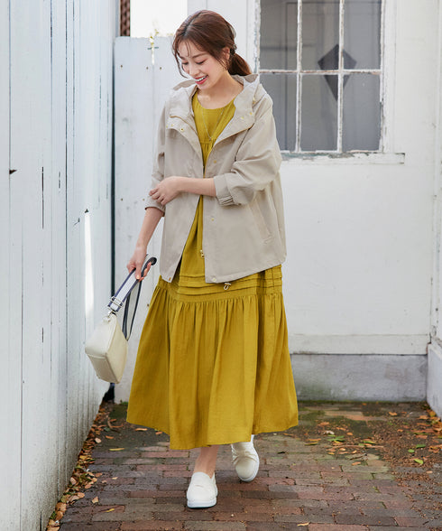 【テフロン加工/撥水/花粉ガード】マウンテンパーカー