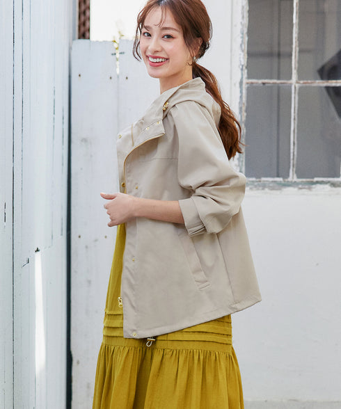 【テフロン加工/撥水/花粉ガード】マウンテンパーカー