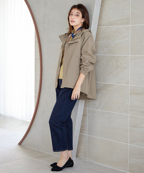 撥水ドロストマウンテンパーカー