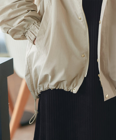 撥水ドロストマウンテンパーカー