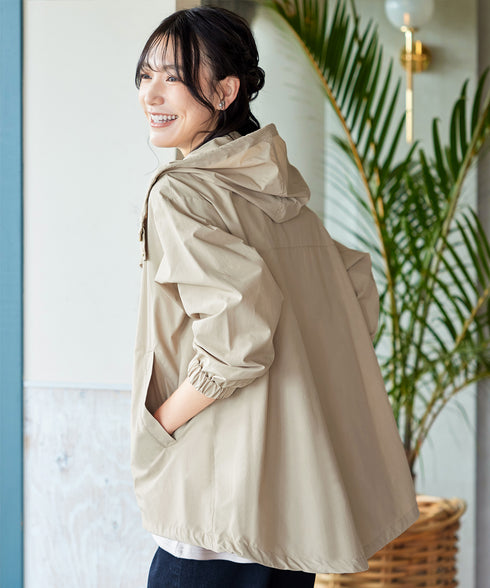 撥水ドロストマウンテンパーカー