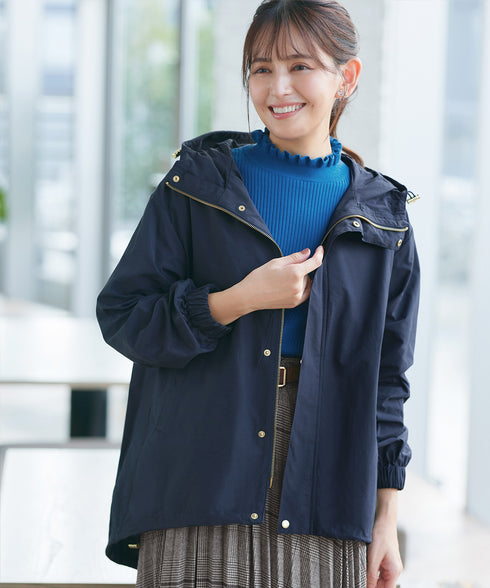 撥水ドロストマウンテンパーカー