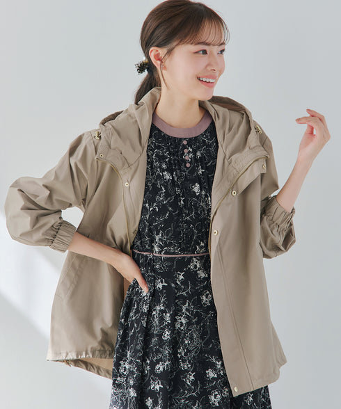 撥水ドロストマウンテンパーカー