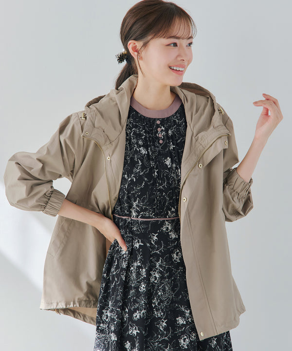 撥水ドロストマウンテンパーカー