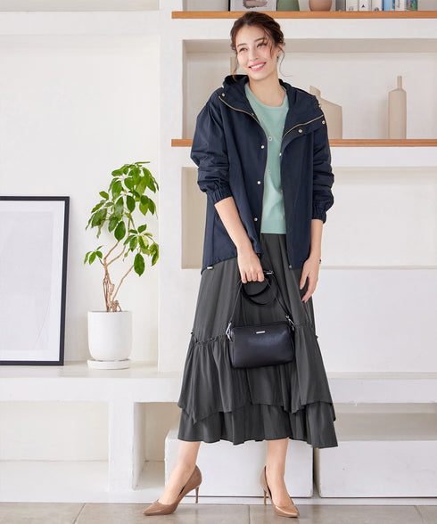 撥水ドロストマウンテンパーカー