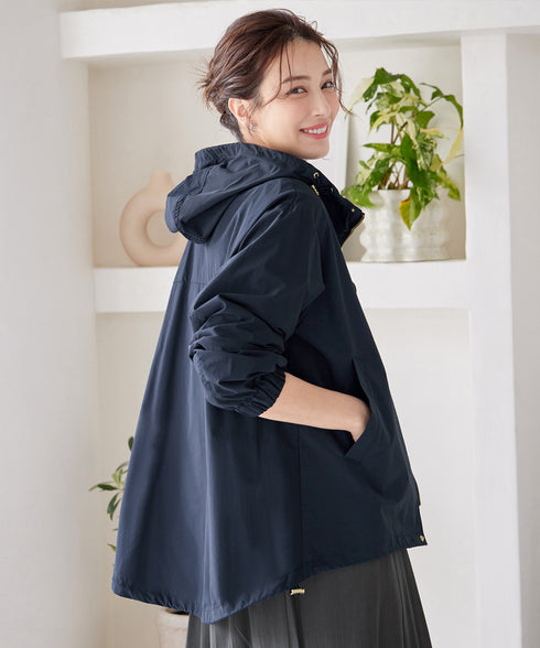 撥水ドロストマウンテンパーカー