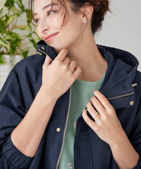 撥水ドロストマウンテンパーカー