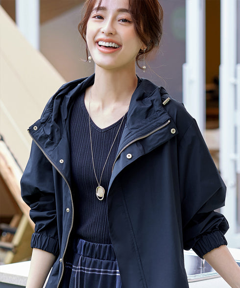 撥水ドロストマウンテンパーカー