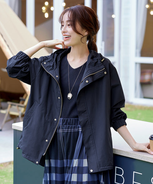 撥水ドロストマウンテンパーカー