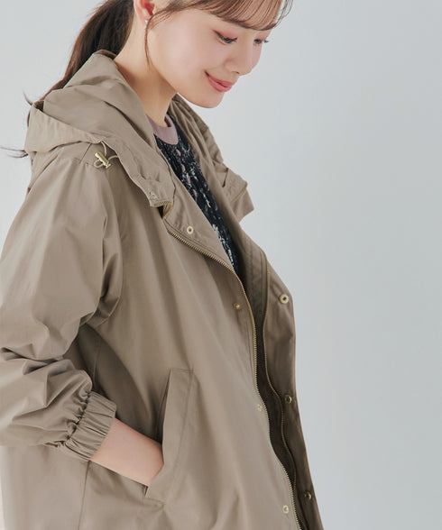 撥水ドロストマウンテンパーカー