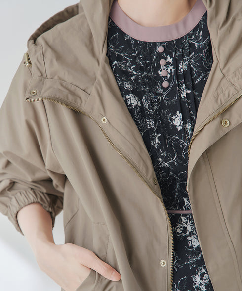 撥水ドロストマウンテンパーカー