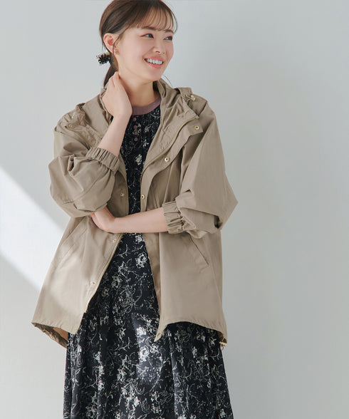 撥水ドロストマウンテンパーカー