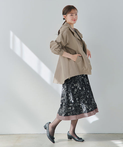 撥水ドロストマウンテンパーカー