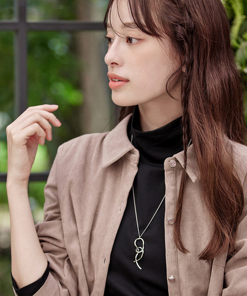 【安田美沙子さん着用 / 選べる4type】ハイネックカットソートップス