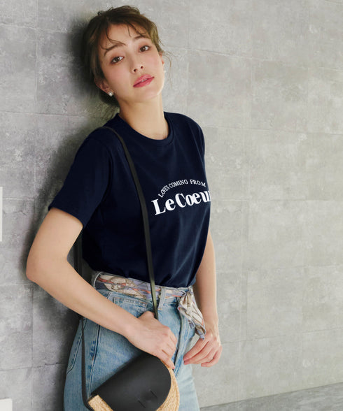 【アウトレット】シンプルロゴプリントTシャツ