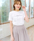 【アウトレット】シンプルロゴプリントTシャツ