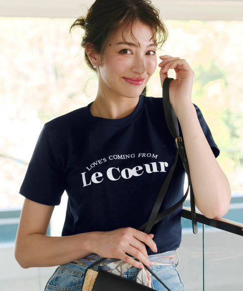 【アウトレット】シンプルロゴプリントTシャツ